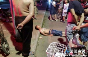 北海大道又见醉酒男，睡得好安逸