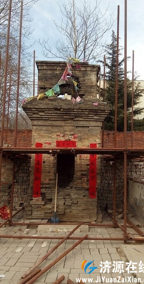 济源延庆寺修缮工作顺利进行