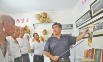 济源英雄后人自办家庭革命展