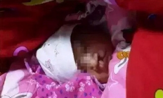济源刚出生3天婴儿腊八节被遗弃 有唇腭裂