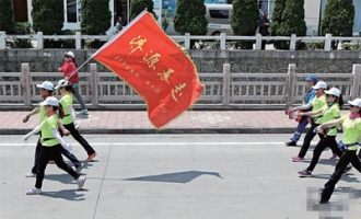 “济源暴走队”亮相北京国际山地徒步大会阳城分站赛