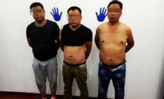 三名外地男子撬车盗窃被济源警方当场抓获