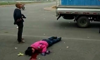 济源一货车与电动车相撞 一女子颅内出血全身骨折