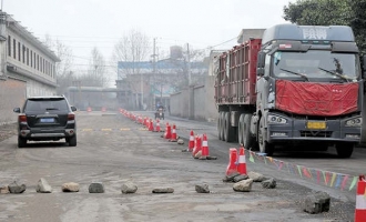 济源火车站"坑人"货场路已修好 4天后可全面通车