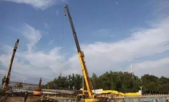 济源又一个新桥 荆梁桥项目桩基施工结束