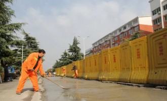 济源市区主干道破损路面开始集中维修，注意行车安全！
