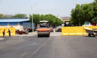 济源荆梁路跨湨河桥梁月底将通车！